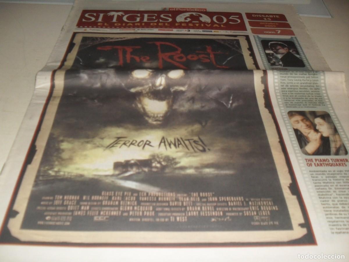 Cine: DIARIO DEL FESTIVAL DE SITGES N&ordm; 7,CON THE ROOST EN PORTADA,15 DE OCTUBRE 2005
