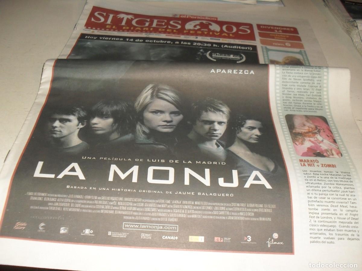 Cine: DIARIO DEL FESTIVAL DE SITGES N&ordm; 6,CON LA MONJA EN PORTADA,14 DE OCTUBRE 2005