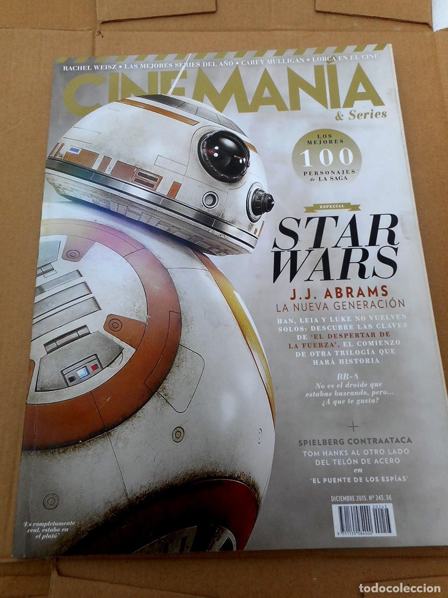 Cine: CINEMAN&Iacute;A N&ordm;243 - ESPECIAL STAR WARS - (DICIEMBRE 2015)