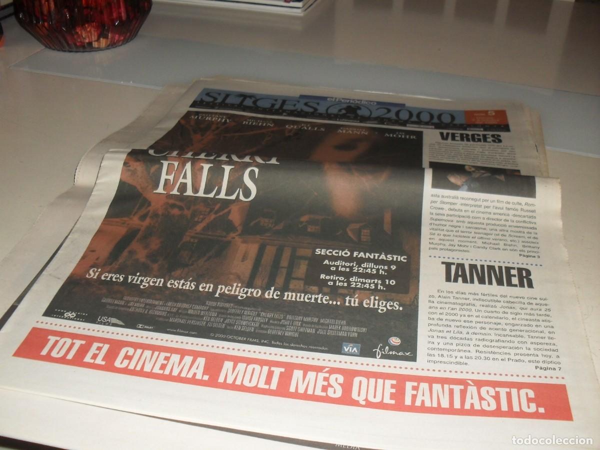 Cine: DIARIO FESTIVAL DE SITGES 2000,N&ordm; 5.CON CHERRY FALLS EN PORTADA.9/10/2000