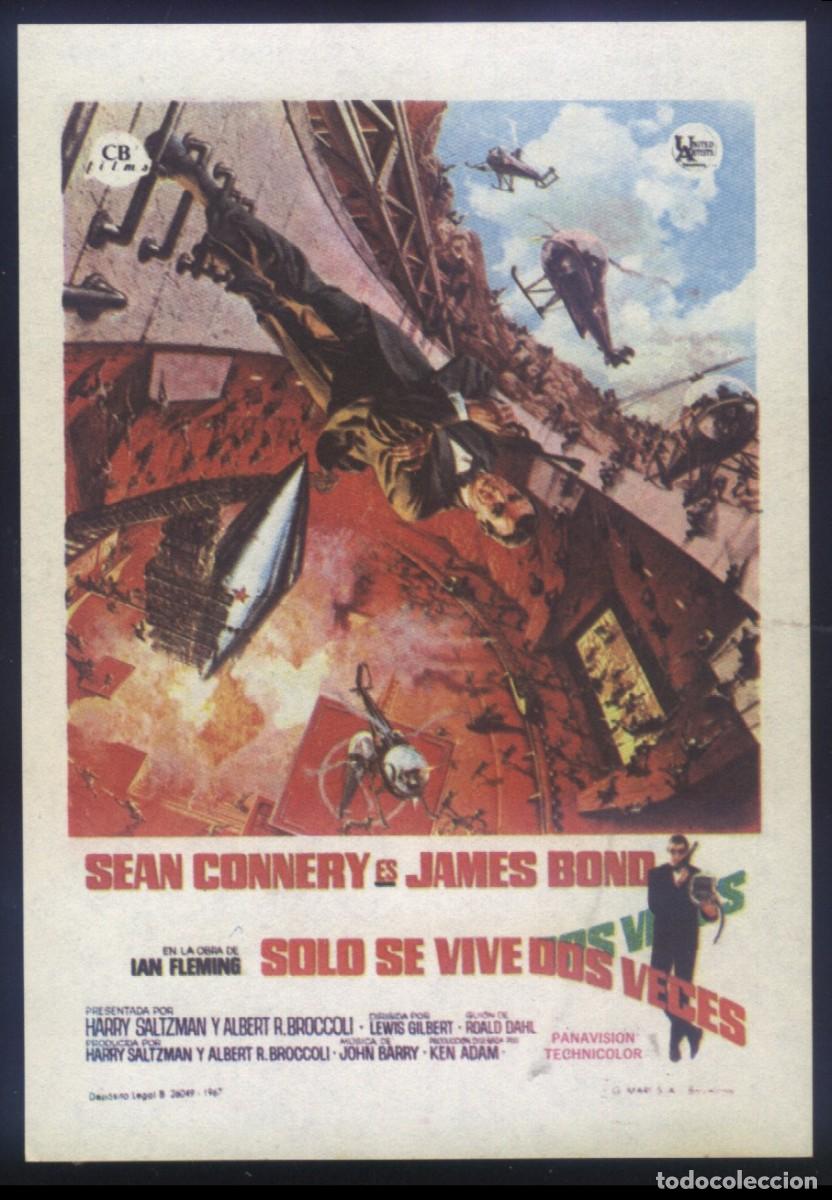 Cine: Q-11899- SOLO SE VIVE DOS VECES (James Bond 5) (You Only Live Twice) Sean Connery - Donald Pleasence