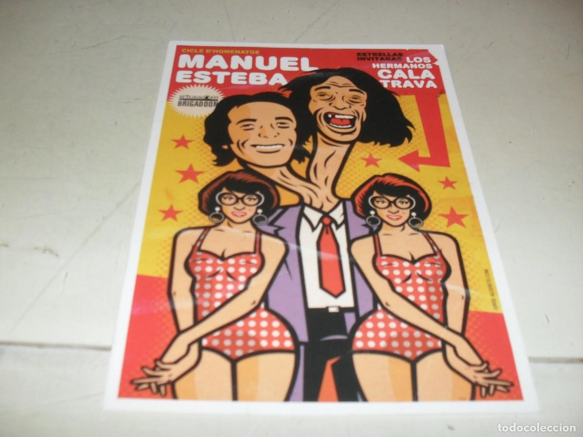 Cine: CARTEL,EN FORMATO POSTAL,HOMENAJE A LOS HERMANOS CALATRAVA,SITGES 2005