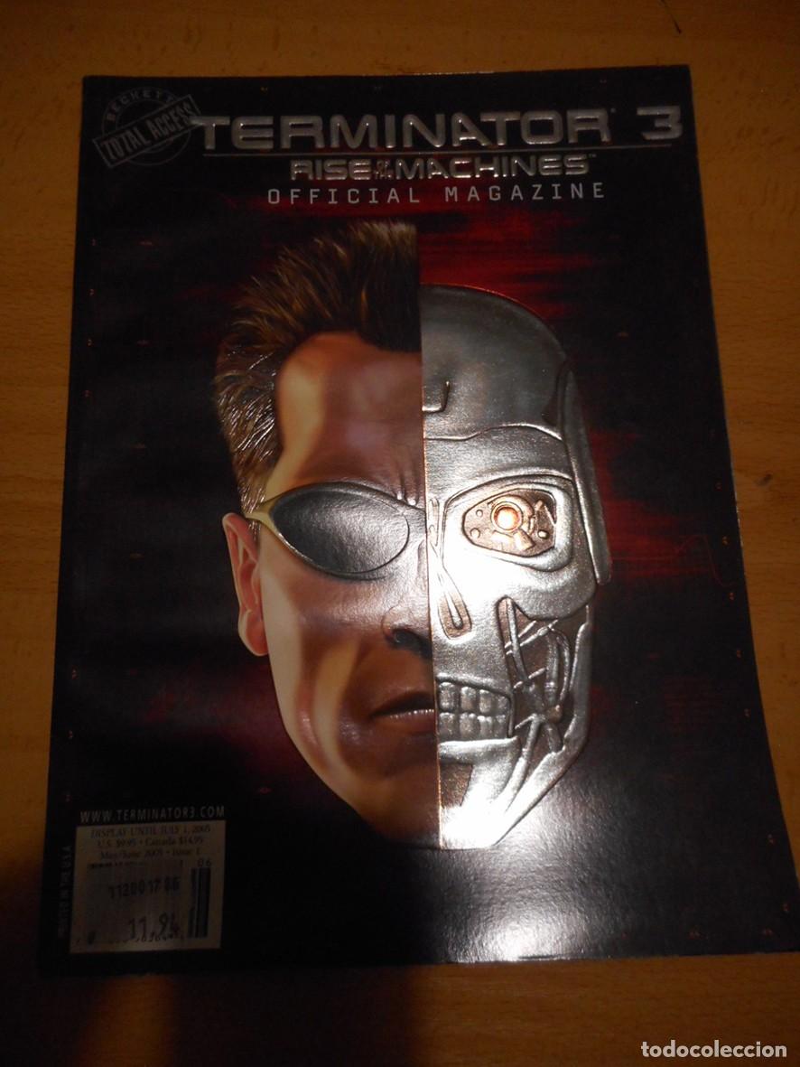 Cine: TERMINATOR 3 MAGAZINE N&ordm;1 (MAYO 2003) -INCLUYE POSTER- REVISTA EN INGL&Eacute;S