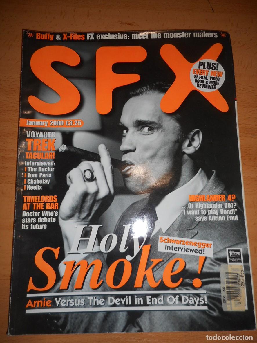 Cine: SFX N&ordm;60 (ENERO 2000) -REVISTA EN INGL&Eacute;S- CON ENTREVISTA A ARNOLD SCHWARZENEGGER SOBRE &rdquo;END OF DAYS&rdquo;