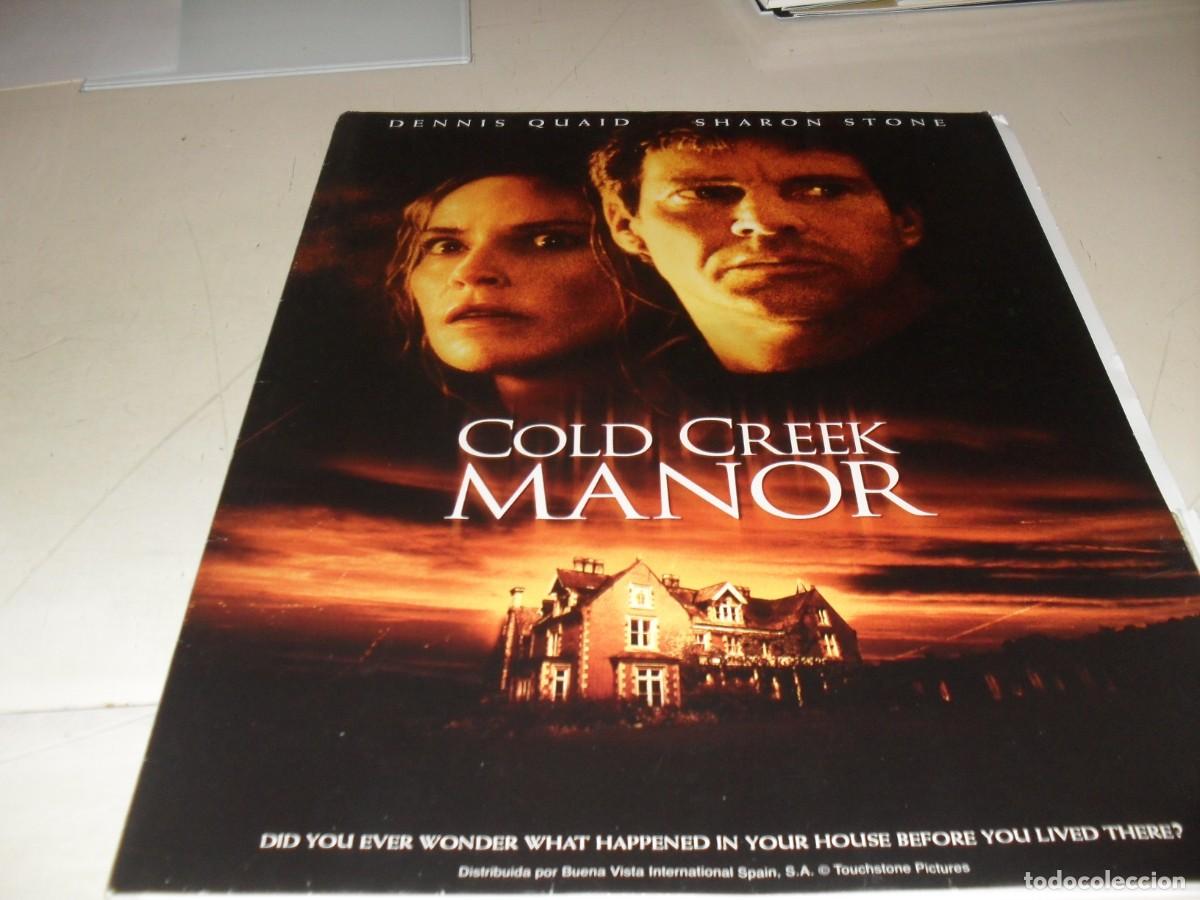Cine: CARPETA CARTEL+FOLLETO PUBLCITARIO PELICULA COLD CREEK MANOR,SITGES 2005