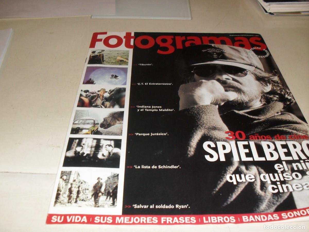 Cine: FOTOGRAMAS(SUPLEMENTO)N&ordm; 1998,MONOGRAFICO SOBRE SPIELBERG,A&Ntilde;O 2005