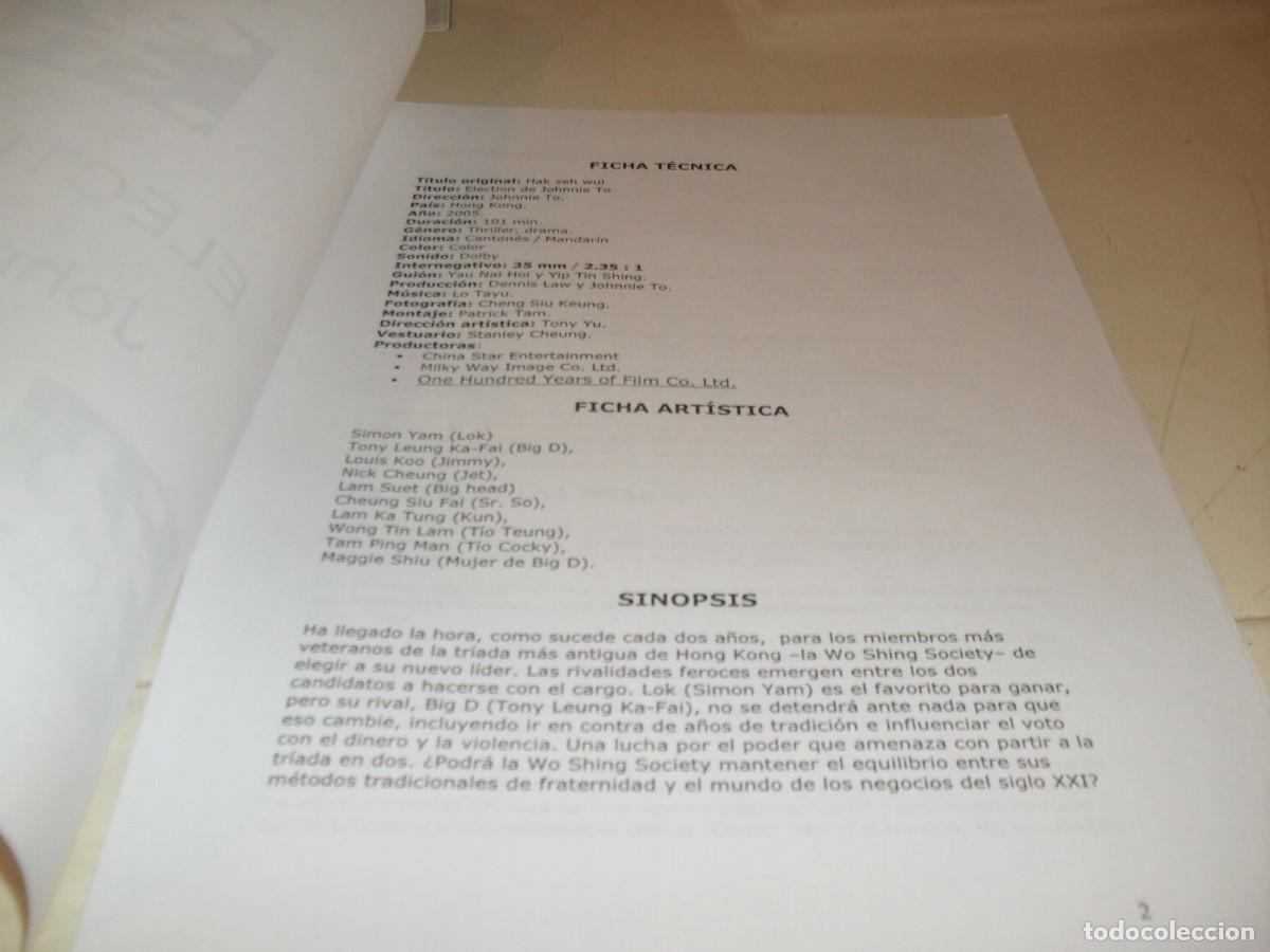 Cine: PRESS KIT,16 PAGINAS,EL SABOR DE LA SANDIA,DE TSAI MING-LIANG,SITGES,2005
