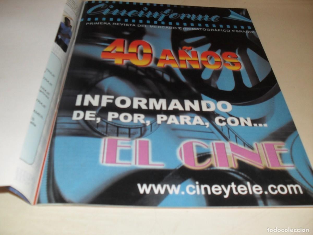 Cine: BELLA LAMINA PUBLICITARIA,EN PAPEL COUCHE CON CINEINFORME SITGES A&Ntilde;O 2002,