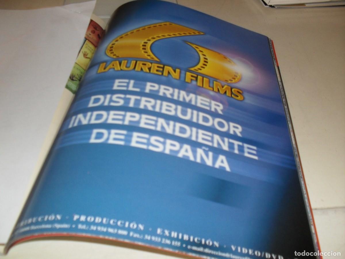 Cine: BELLA LAMINA,EN PAPEL COUCHE,PUBLICIDAD LAUREN FILMS+PROGRAMACION CINE PRADO,SITGES 2002