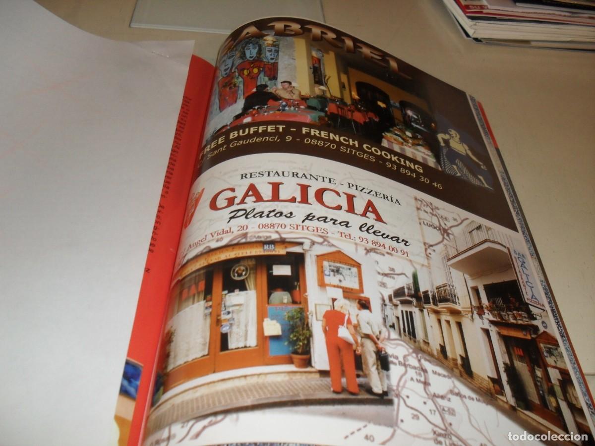 Cine: BELLA LAMINA,EN PAPEL COUCHE,PUBLICIDAD BAR GABRIEL+RESTAURANTE GALICIA,EN SITGES,A&Ntilde;O 2002