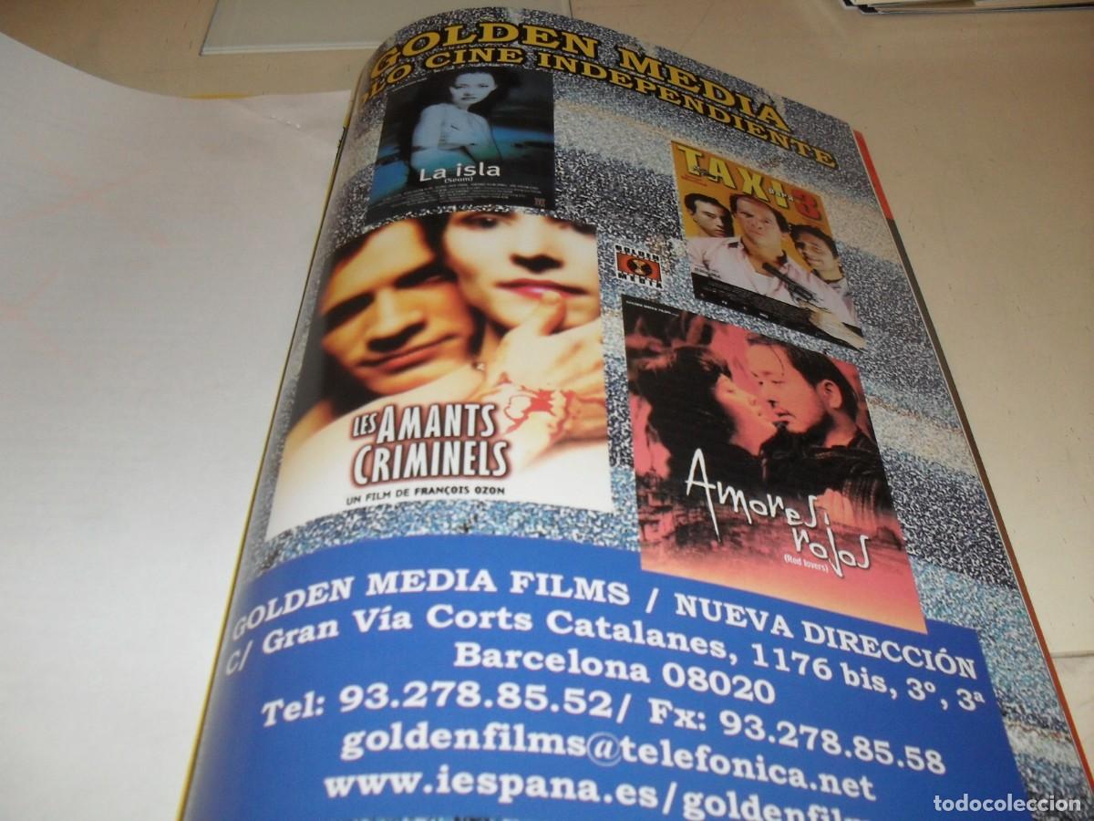 Cine: BELLA LAMINA,EN PAPEL COUCHE,PUBLICIDAD GOLDEN MEDIA+ARTICULO RED DRAGON,SITGES2002