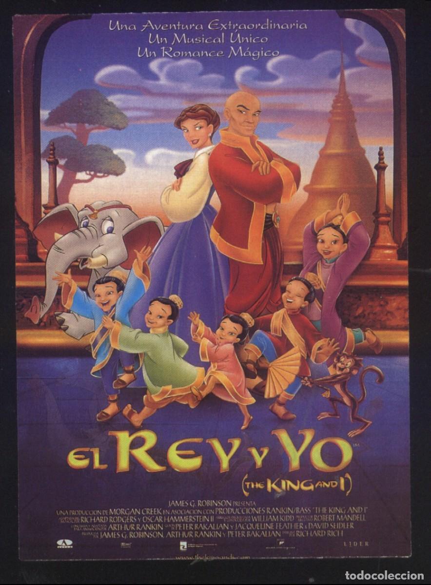 Cine: Q-11907- EL REY Y YO (The King and I) FICHA T&Eacute;CNICA