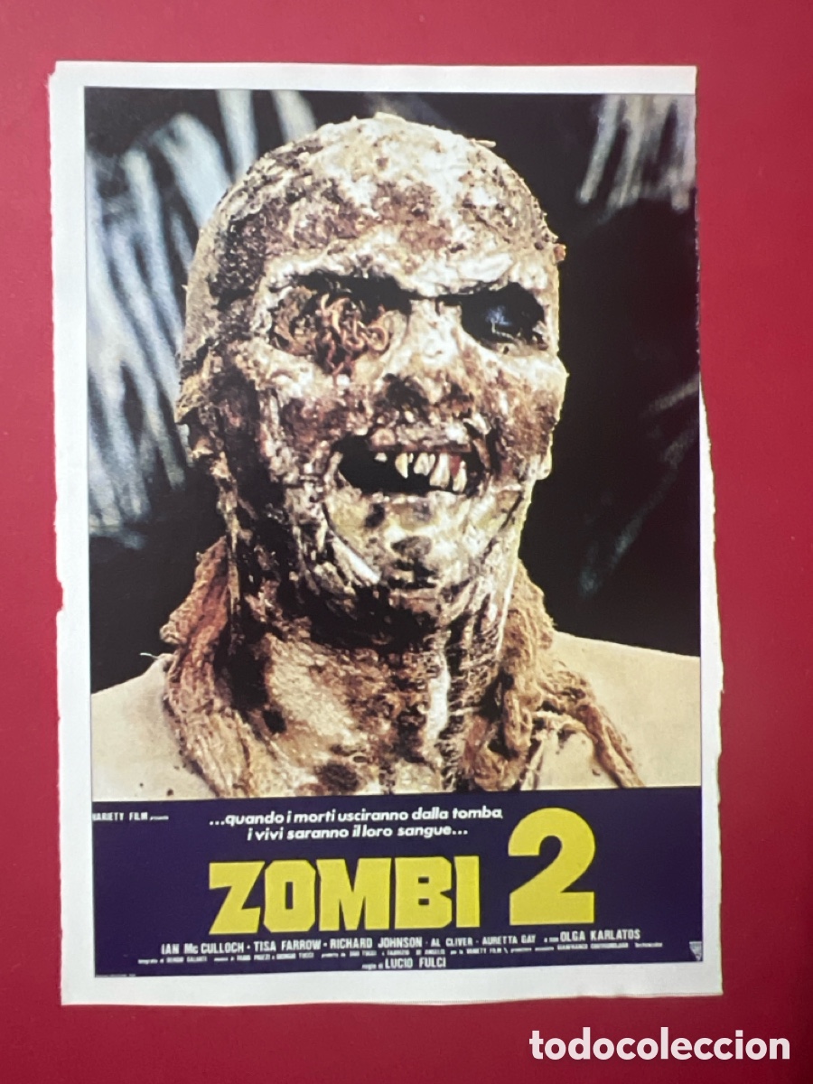 Cine: V193.CARTEL-MAN&Iacute;A ZOMBIES EN EL CINE . NUEVA YORK BAJO EL TERRIR DE LOS ZOMBIES