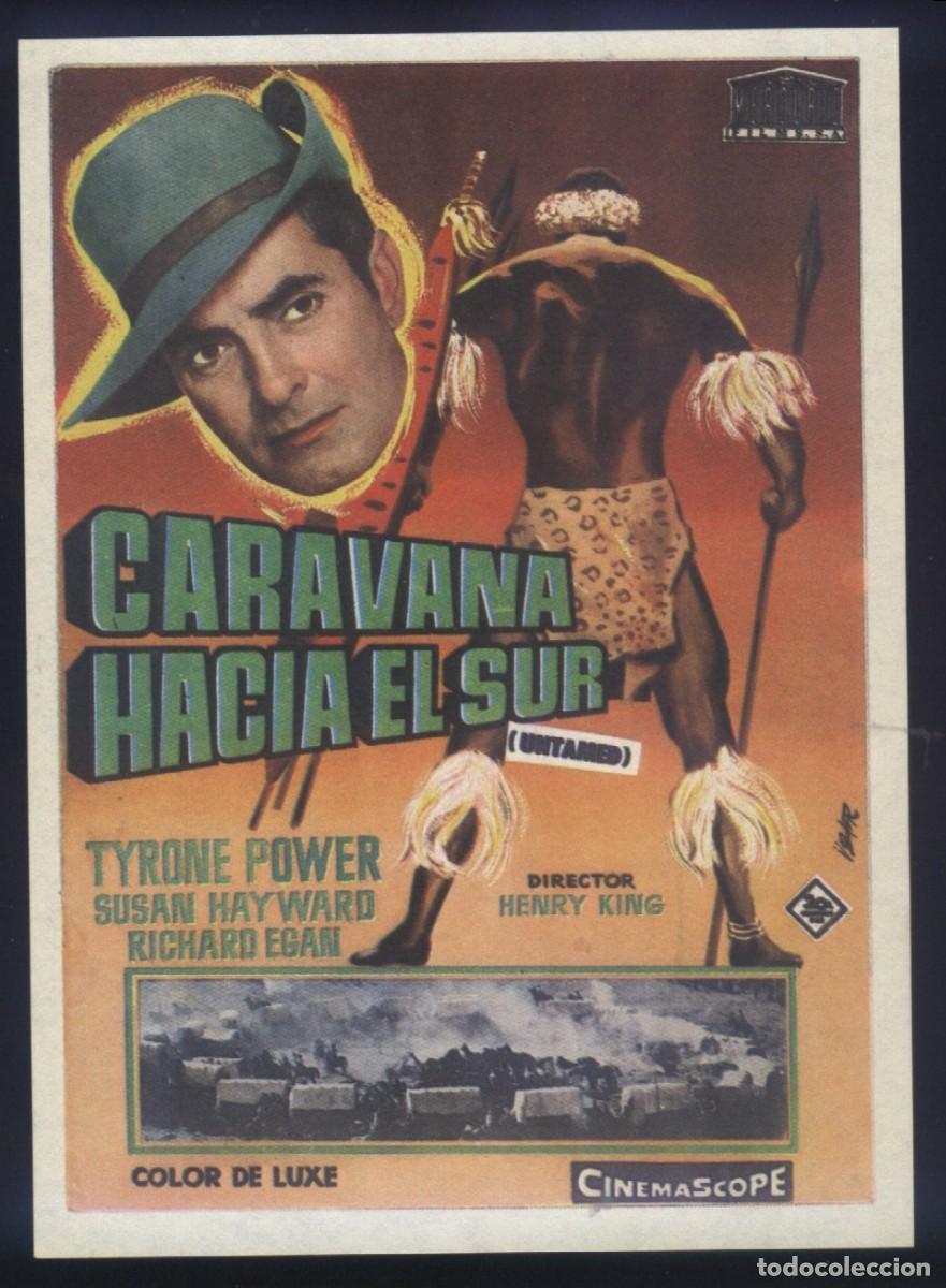 Cine: Q-11911- CARAVANA HACIA EL SUR (Untamed) Tyrone Power - Susan Hayward