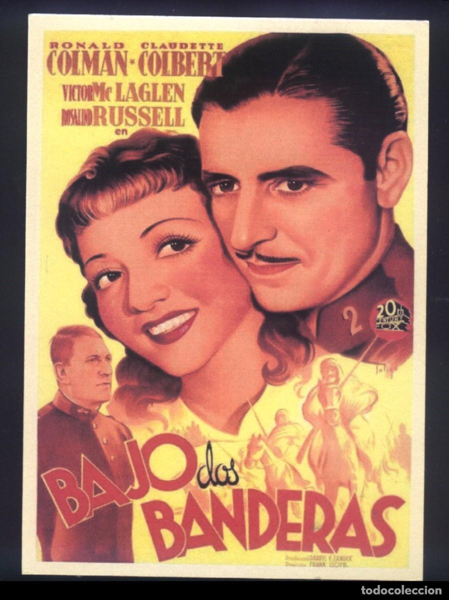 Cine: Q-02337- BAJO DOS BANDERAS (Under Two Flags) (SOLIG&Oacute;) RONALD COLMAN - CLAUDETTE COLBERT