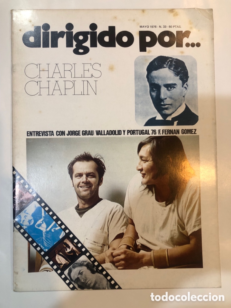 Cine: AFB64 DIRIGIDO POR... n&ordm; 33 CHARLES CHAPLIN JORGE GRAU FERNANDO FERNAN GOMEZ