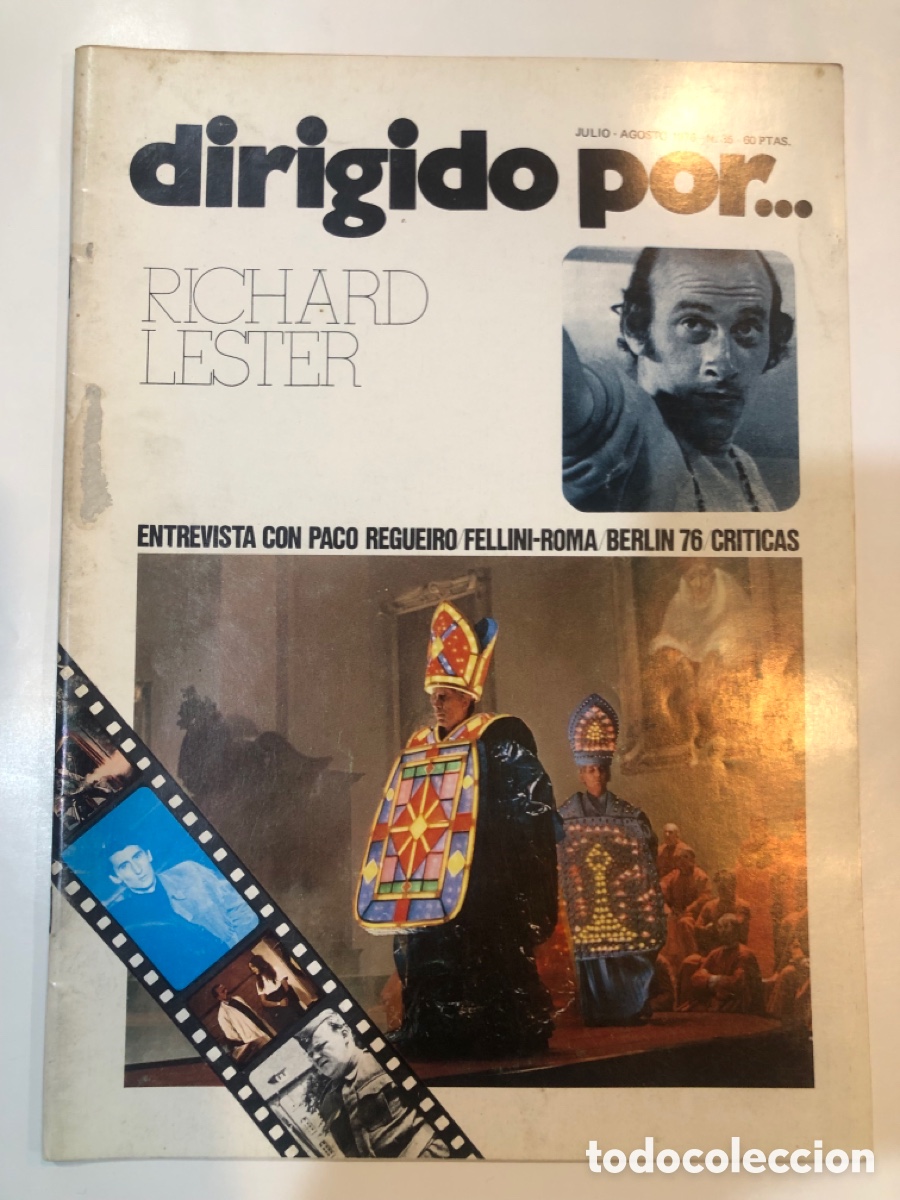 Cine: AFB66 DIRIGIDO POR... n&ordm; 35 RICHARD LESTER FEDERICO FELLINI