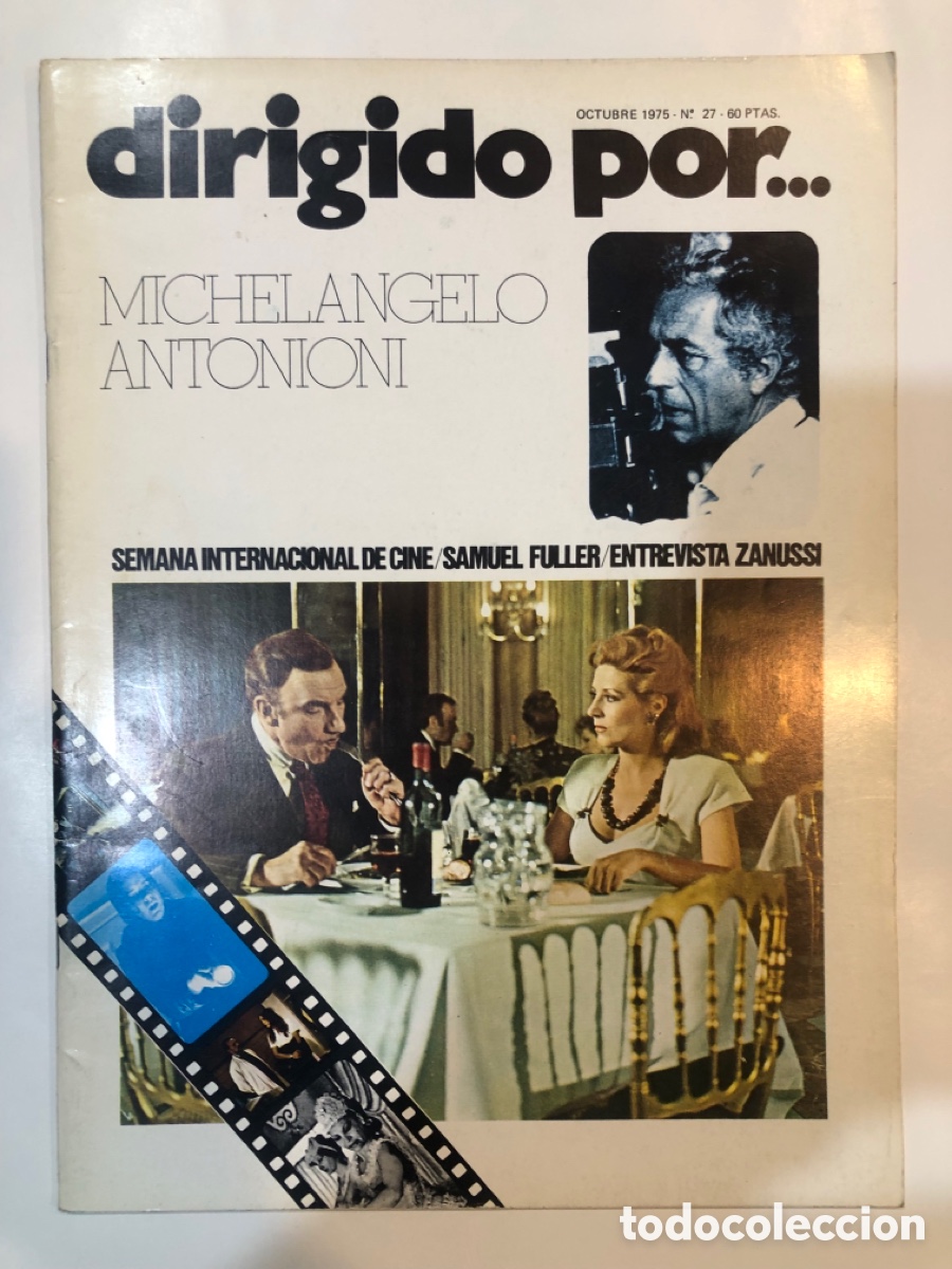 Cin&eacute;ma: AFB61 DIRIGIDO POR... n&ordm; 27 MICHELANGELO ANTONIONI SAMUEL FULLER