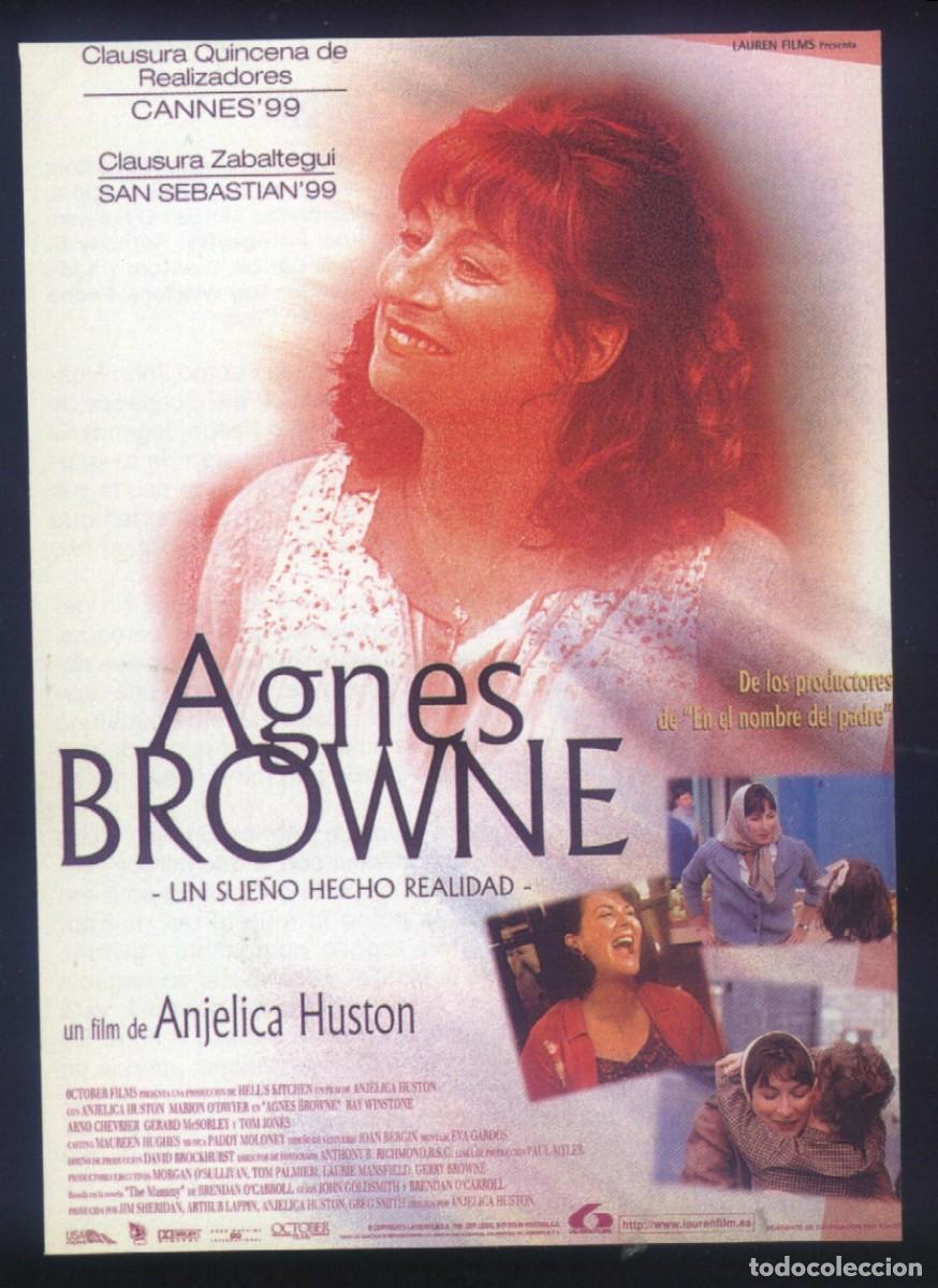 Cine: Q-11918- Agnes Browne: Un sue&ntilde;o hecho realidad (FICHA T&Eacute;CNICA) Anjelica Huston - Marion O'Dwyer
