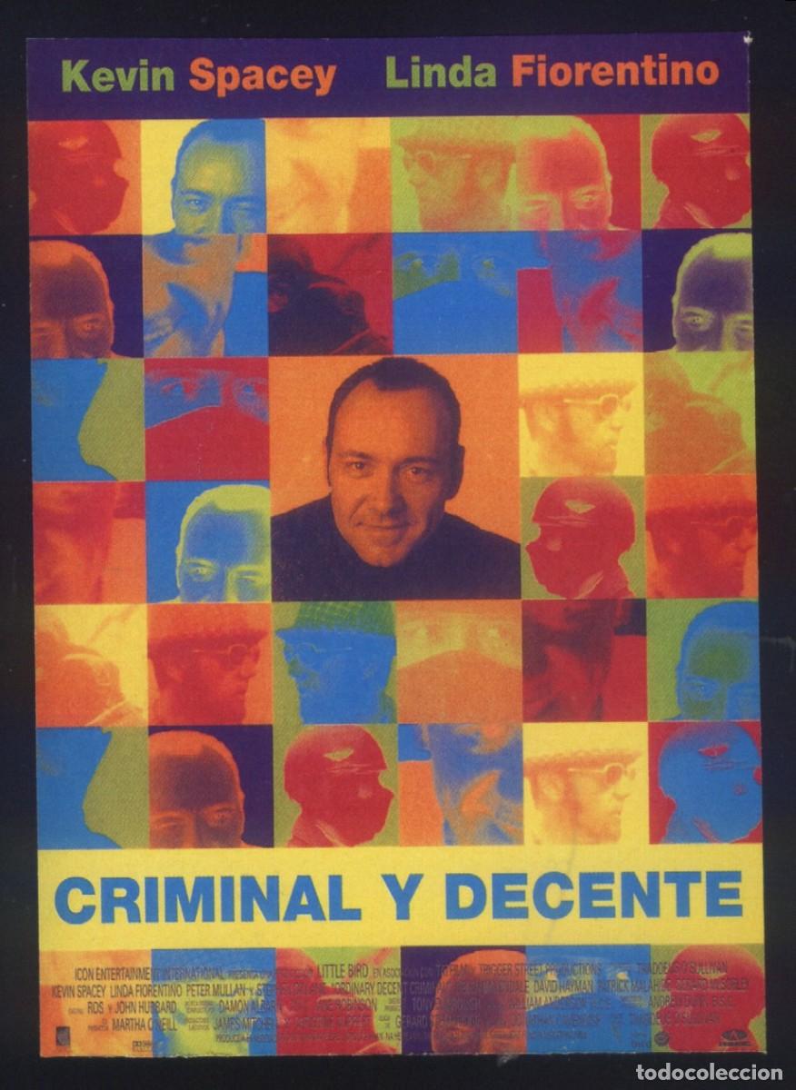 Cine: Q-11919- CRIMINAL Y DECENTE (Ordinary Decent Criminal) (FICHA T&Eacute;CNICA) Kevin Spacey