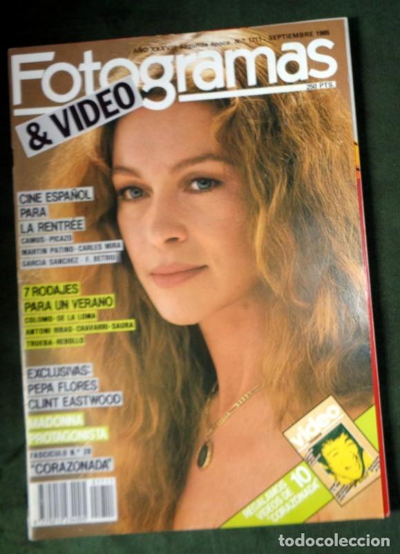Cine: REVISTA CINE FOTOGRAMAS N&ordm;1711 Septiembre 1985. MARISOL PEPA FLORES. MADONNA. KARATECAS BRUCE LEE