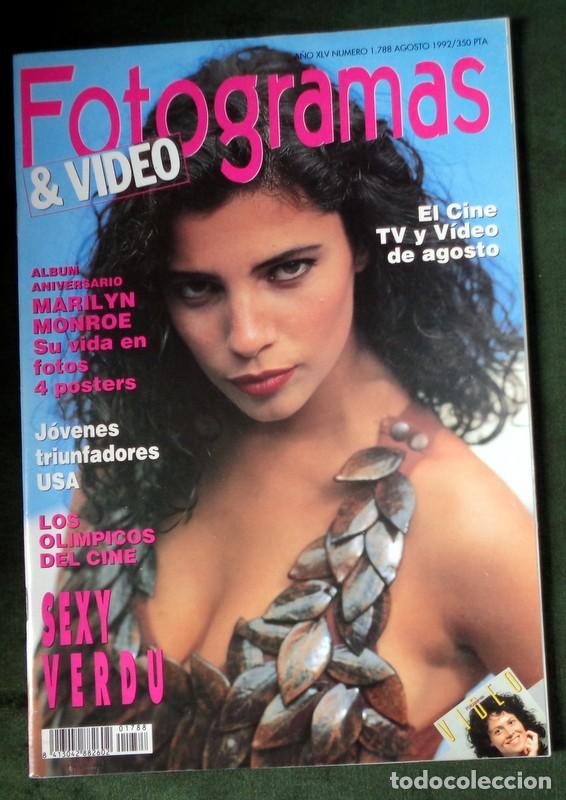 Cine: REVISTA CINE FOTOGRAMAS N&ordm;1788 Agosto 1992. PORTADA MARIBEL VERD&Uacute;. MARILYN MONROE POSTERS