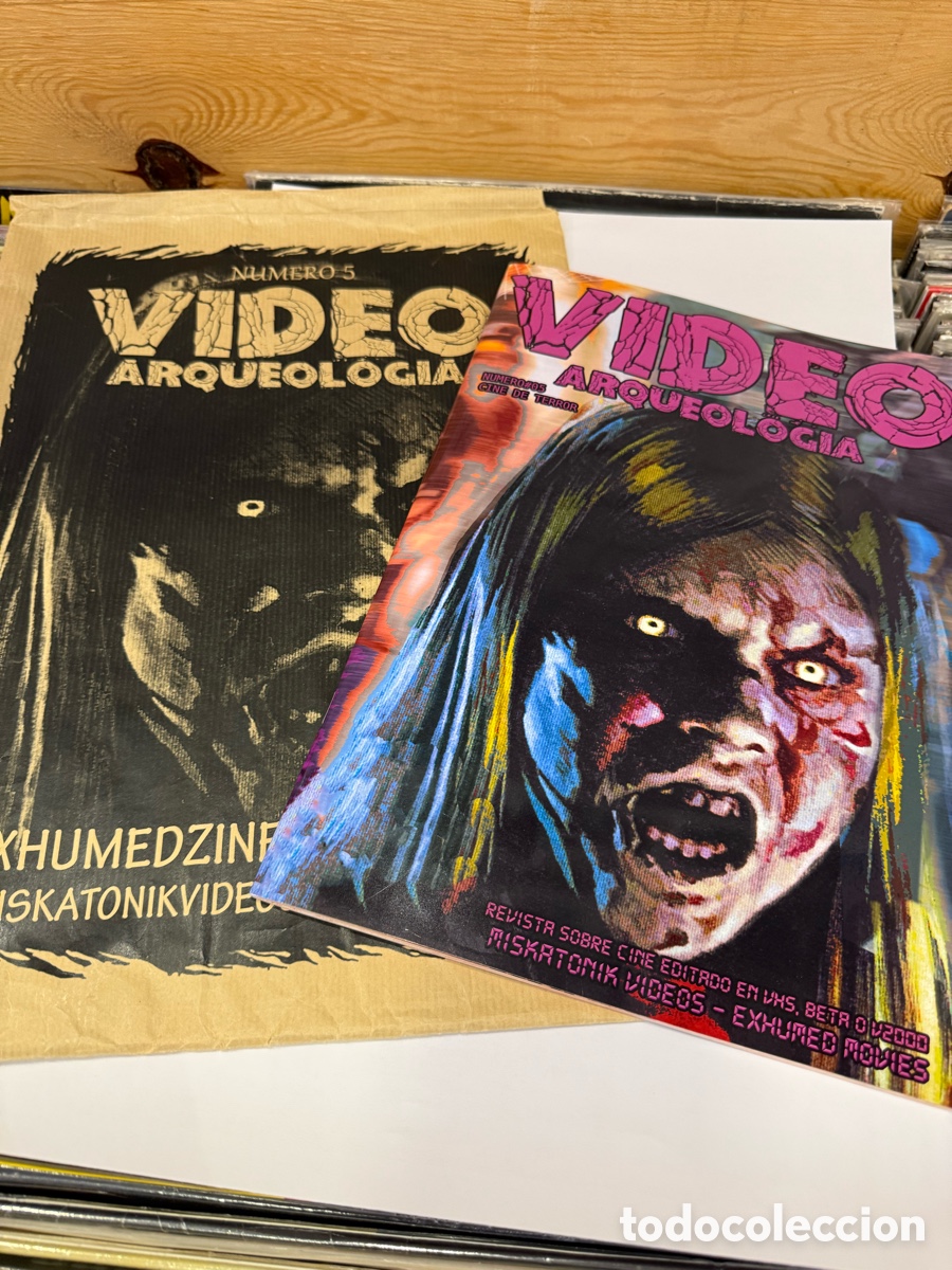 Cine: Video arqueologia n&uacute;mero 5. Revista + sobre original. Perfecto estado