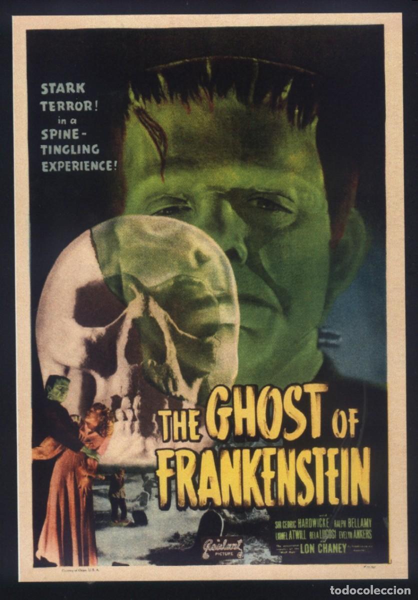 Cine: Q-11928- The Ghost of Frankenstein (El fantasma de Frankenstein) Cedric Hardwicke - Lon Chaney Jr.