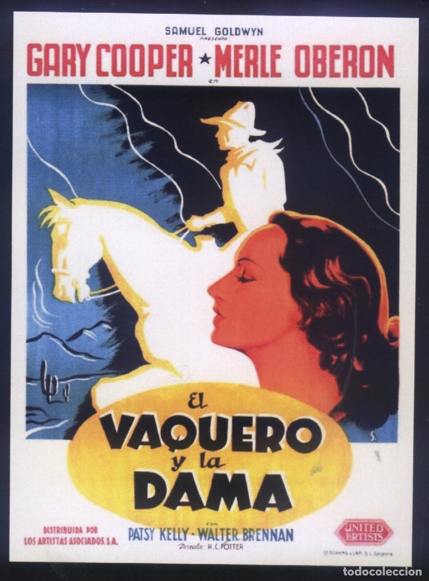 Cine: Q-11932- EL VAQUERO Y LA DAMA (The Cowboy and the Lady) (SOLIG&Oacute;) GARY COOPER - MERLE OBERON