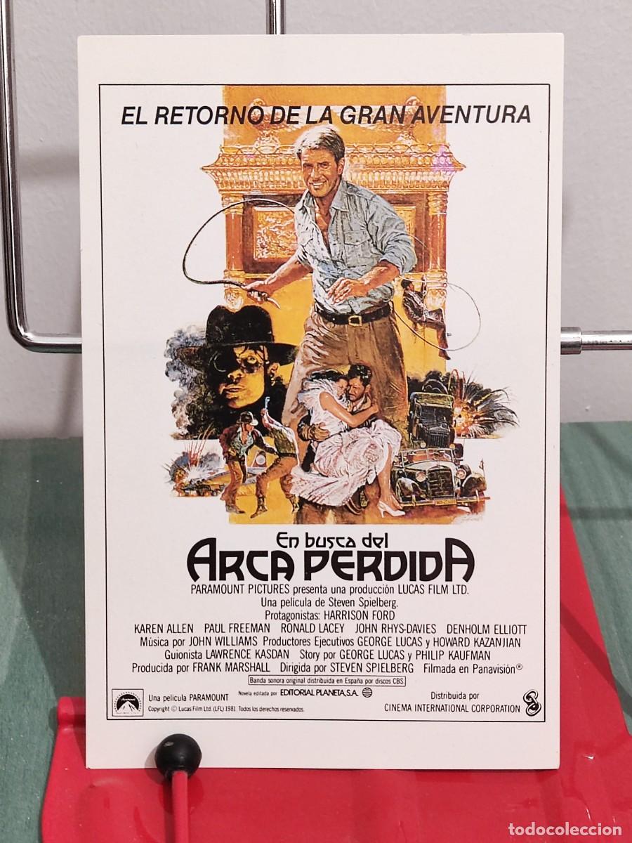 Cine: Indiana Jones En busca del arca perdida . Reproduccion cartel