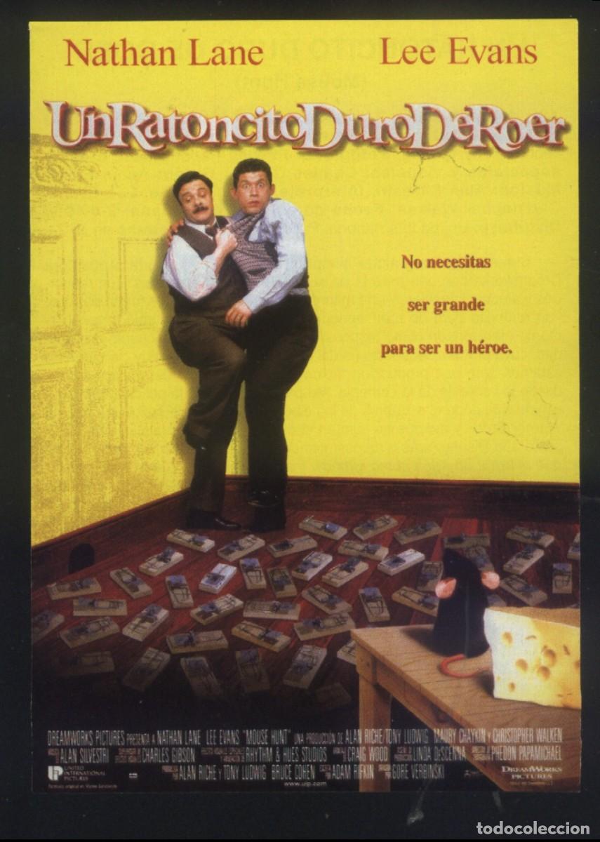Cine: Q-11936- Un ratoncito duro de roer (Mouse Hunt) (FICHA T&Eacute;CNICA) Nathan Lane - Lee Evans