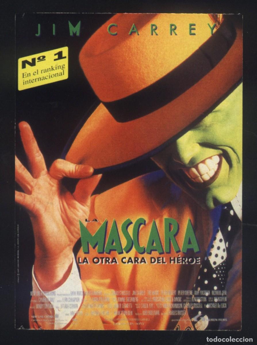 Cine: Q-11939- LA MASCARA (The Mask) (FICHA T&Eacute;CNICA) Jim Carrey - Cameron D&iacute;az - Peter Riegert