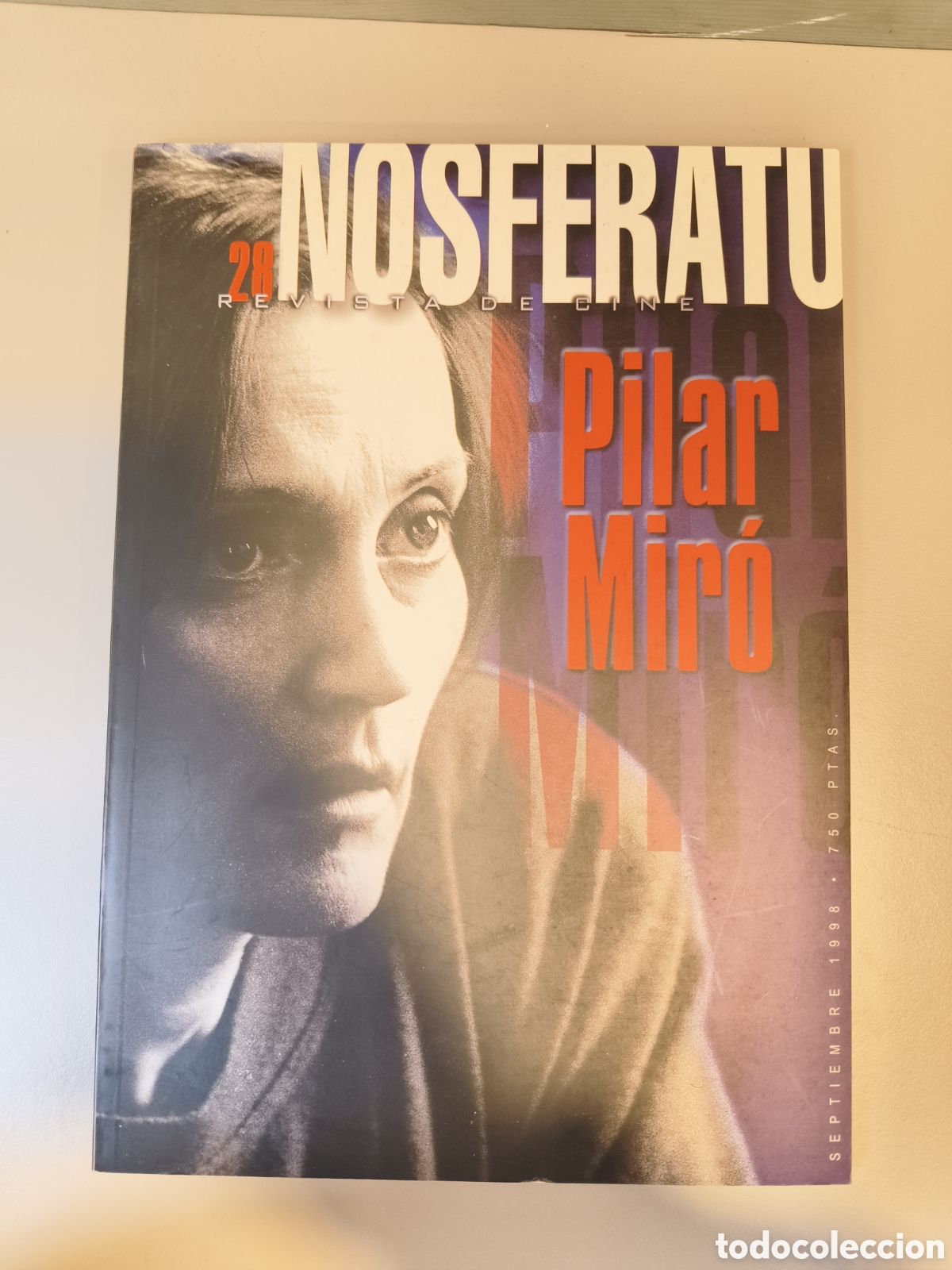 Cine: Revista cine Nosferatu - Pilar Mir&oacute; - Septiembre 1998 n&deg; 28