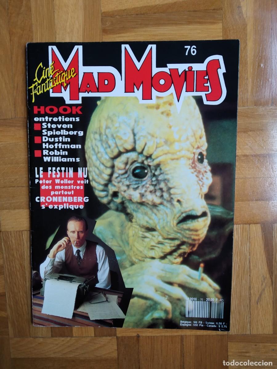 Cine: REVISTA MAD MOVIES 76 CHUCKY HOOK STEVEN SPIELBERG LA FAMILIA ADDAMS BRAIN DEAD STAR TREK VER FOTOS
