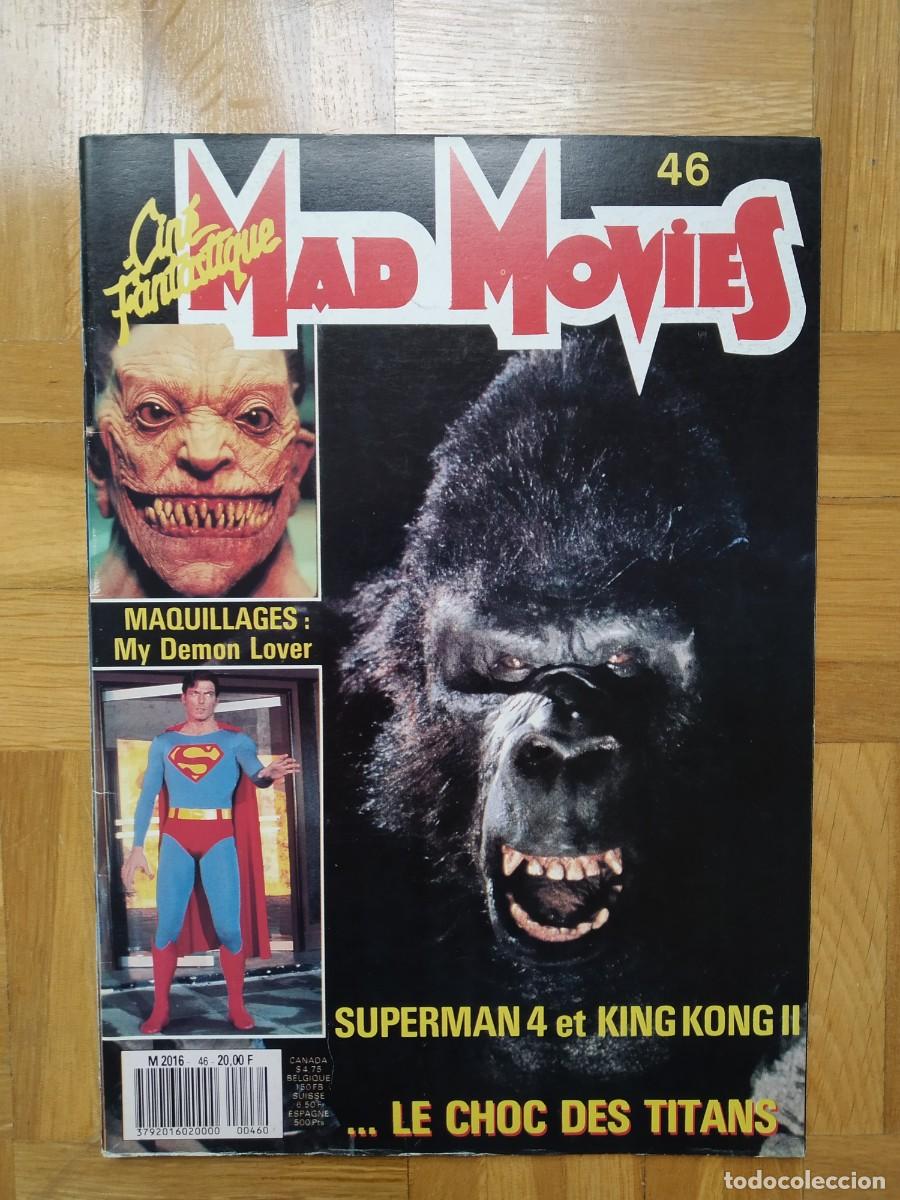 Cine: REVISTA MAD MOVIES 46 SUPERMAN STREET TRASH KING KONG DEMONS 2 LAMBERTO BAVA EVIL DEAD EL EXORCISTA