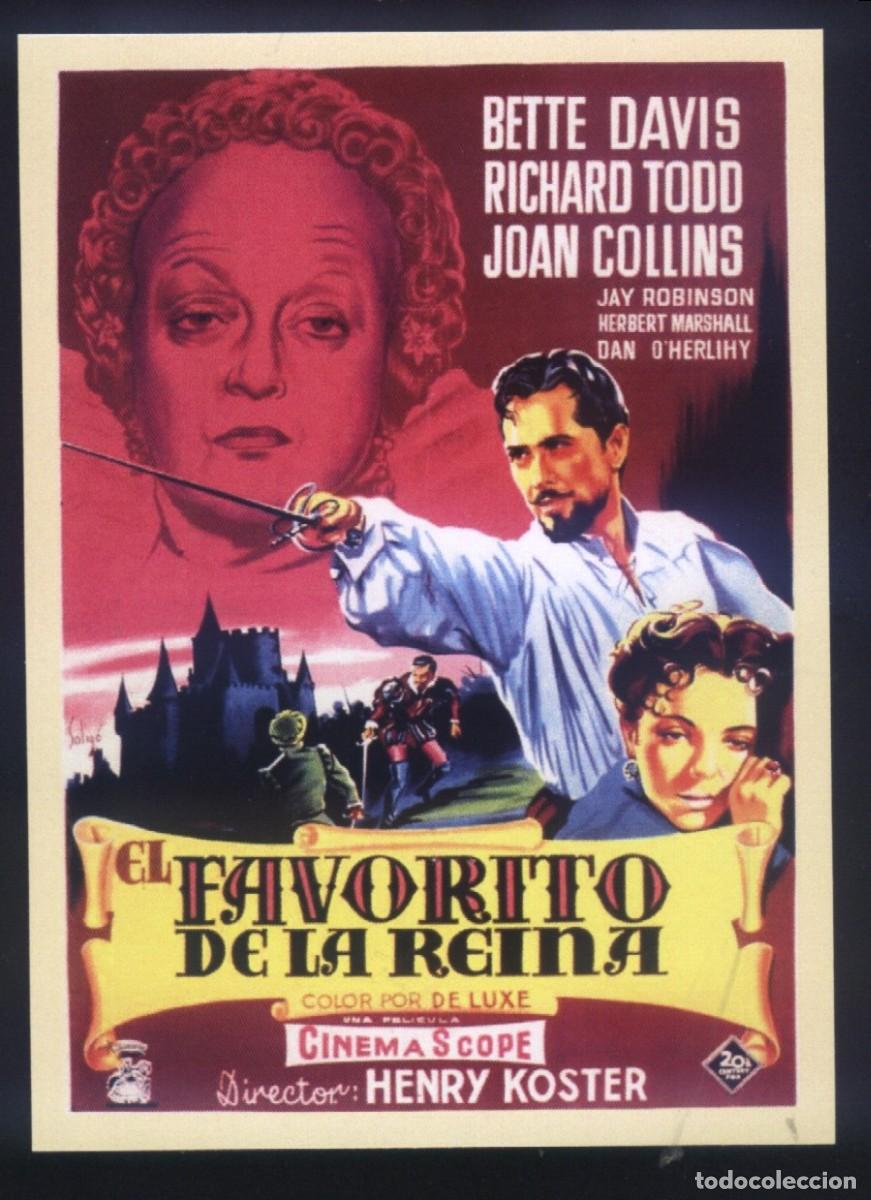 Cine: Q-11944- EL FAVORITO DE LA REINA (The Virgin Queen) (SOLIG&Oacute;) Bette Davis - Richard Todd
