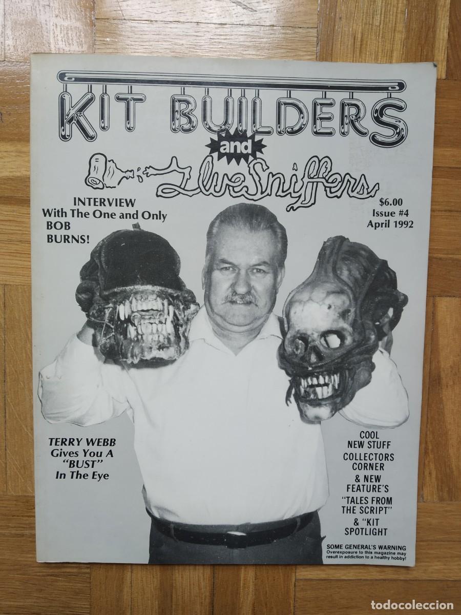 Cine: REVISTA KIT BUILDERS FRANKENSTEIN PREDATOR TERMINATOR VAMPIRELLA INDIANA JONES WOLFMAN CONAN