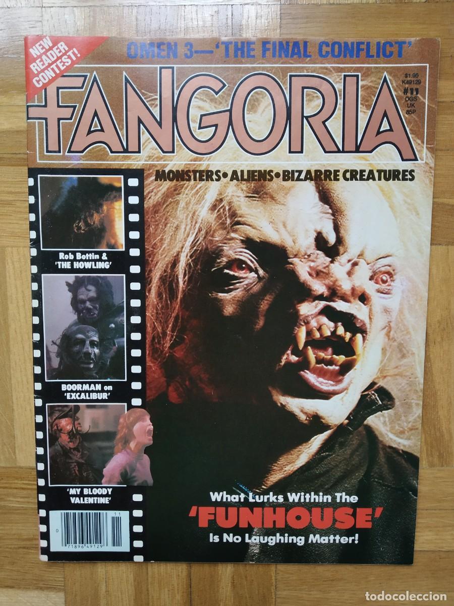 Cine: REVISTA FANGORIA 11 MONSTERS ALIENS BIZARRE CREATURES FUNHOYUSE EXCALIBUR SAN VALENTIN SANGRIENTO