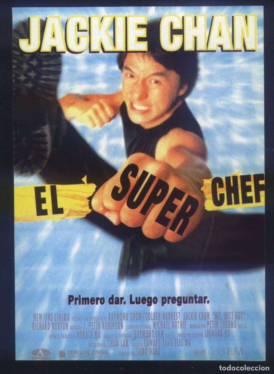 Cine: Q-11946- EL SUPER CHEF (Yatgo ho yan (Mr. Nice Guy)) (FICHA T&Eacute;CNICA) Jackie Chan