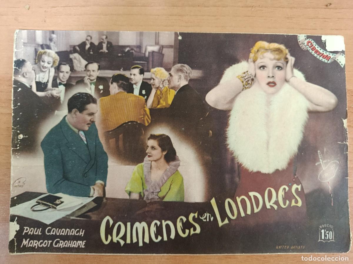 Cine: REVISTA DE CINE-- CRIMENES EN LONDRES