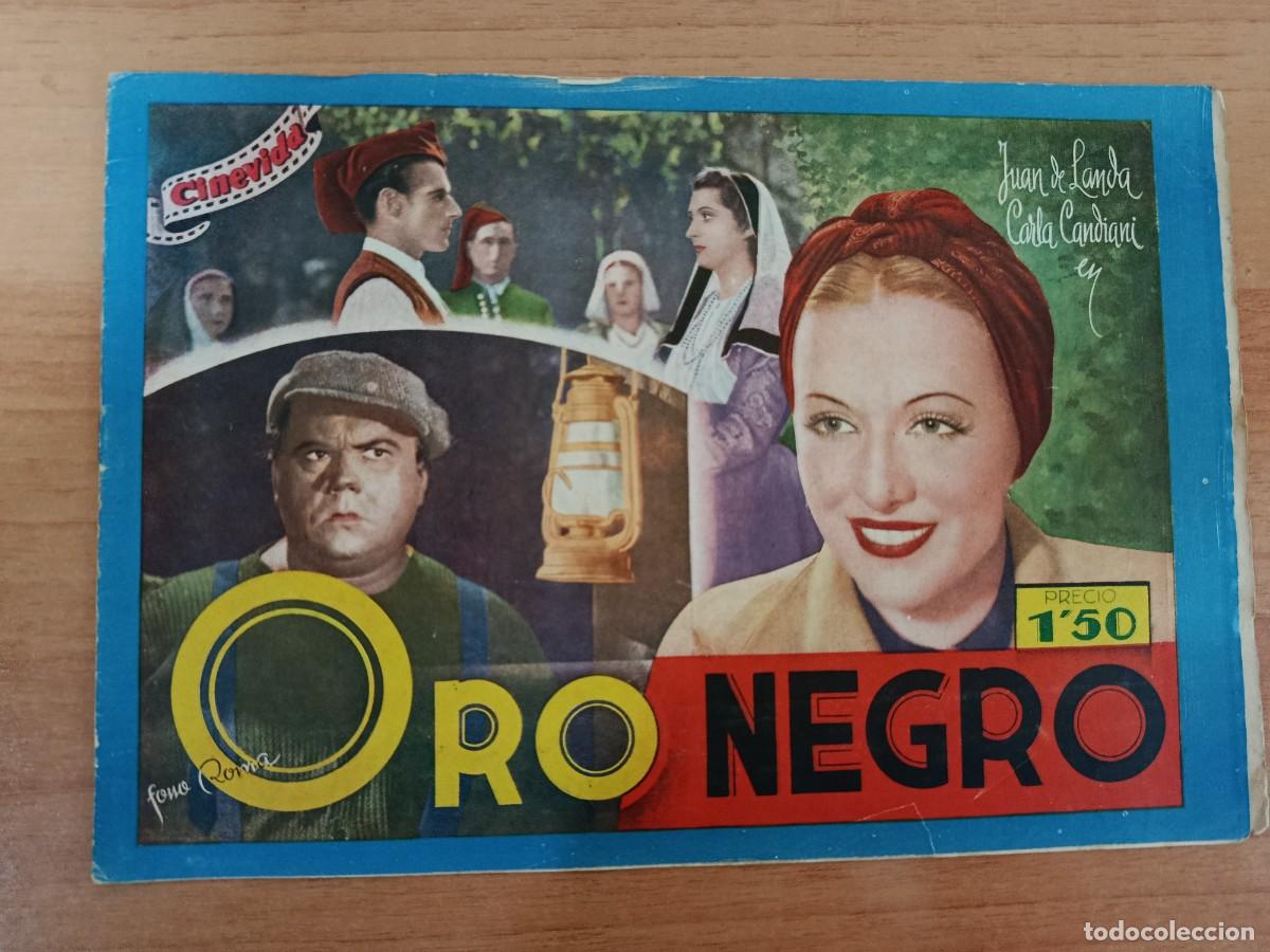 Cine: REVISTA DE CINE-- ORO NEGRO