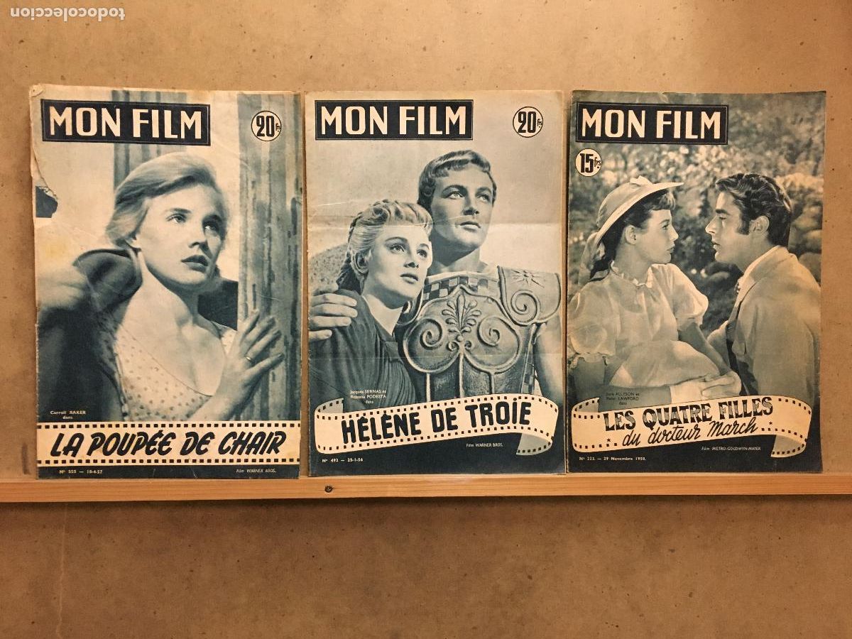 Cin&eacute;ma: AFD24 MON FILM LOTE 3 REVISTAS FRANCESAS BABY DOLL MUJERCITAS HELENA DE TROYA