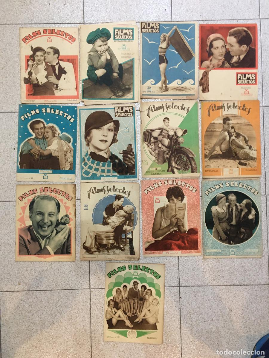 Cinema: AFD27 FILMS SELECTOS REVISTA ESPA&Ntilde;OLA LOTE 13 NUMEROS 1932