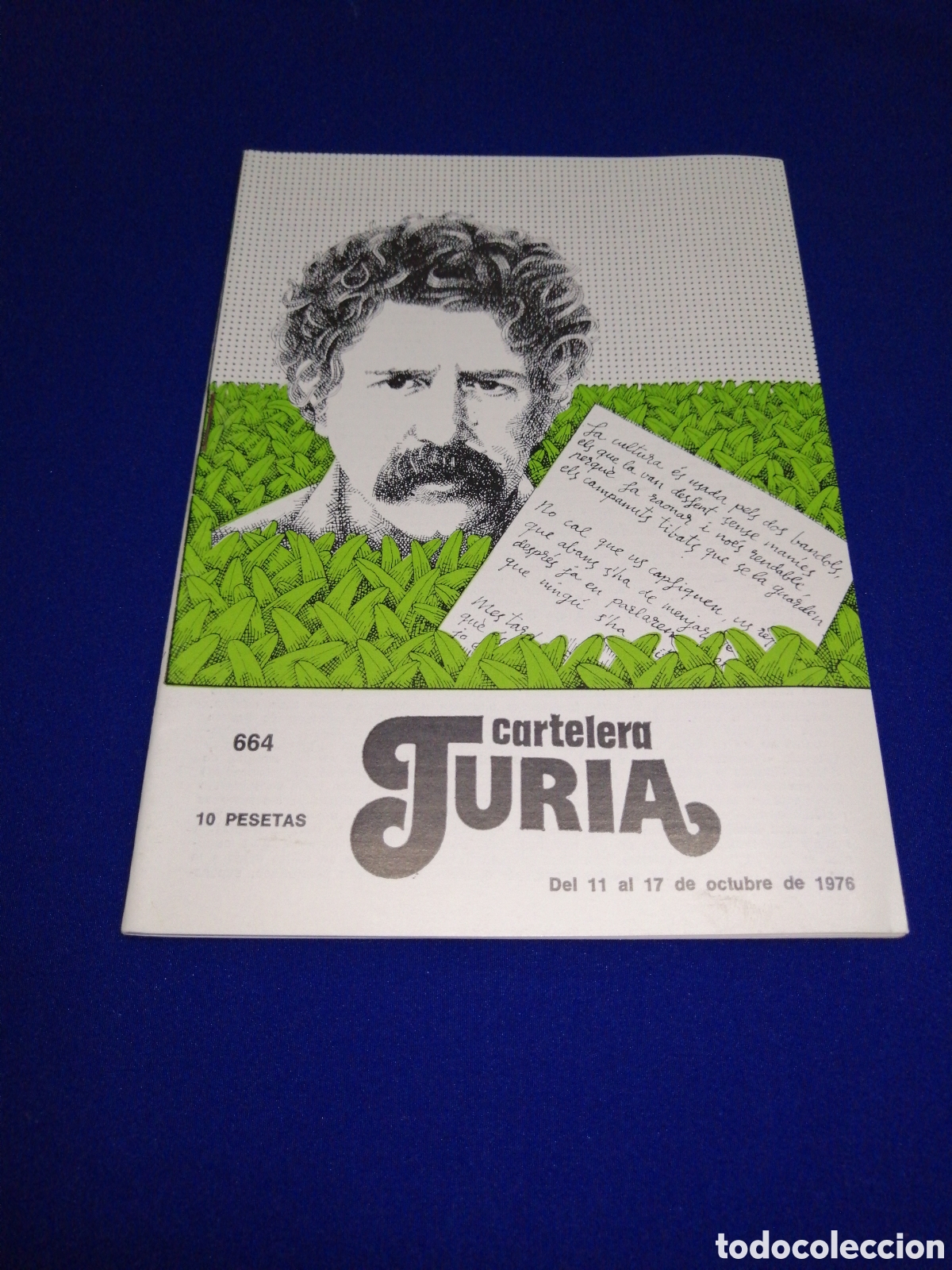 Cinema: CARTELERA TURIA N&Uacute;MERO 664 A&Ntilde;O 1976