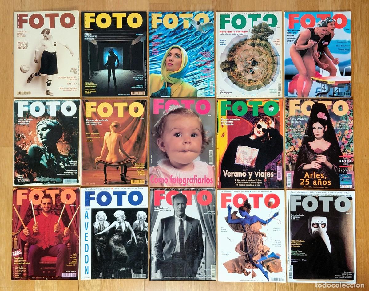 Cine: Lote de 12 revistas &rdquo;FOTO Profesional&rdquo; a elegir