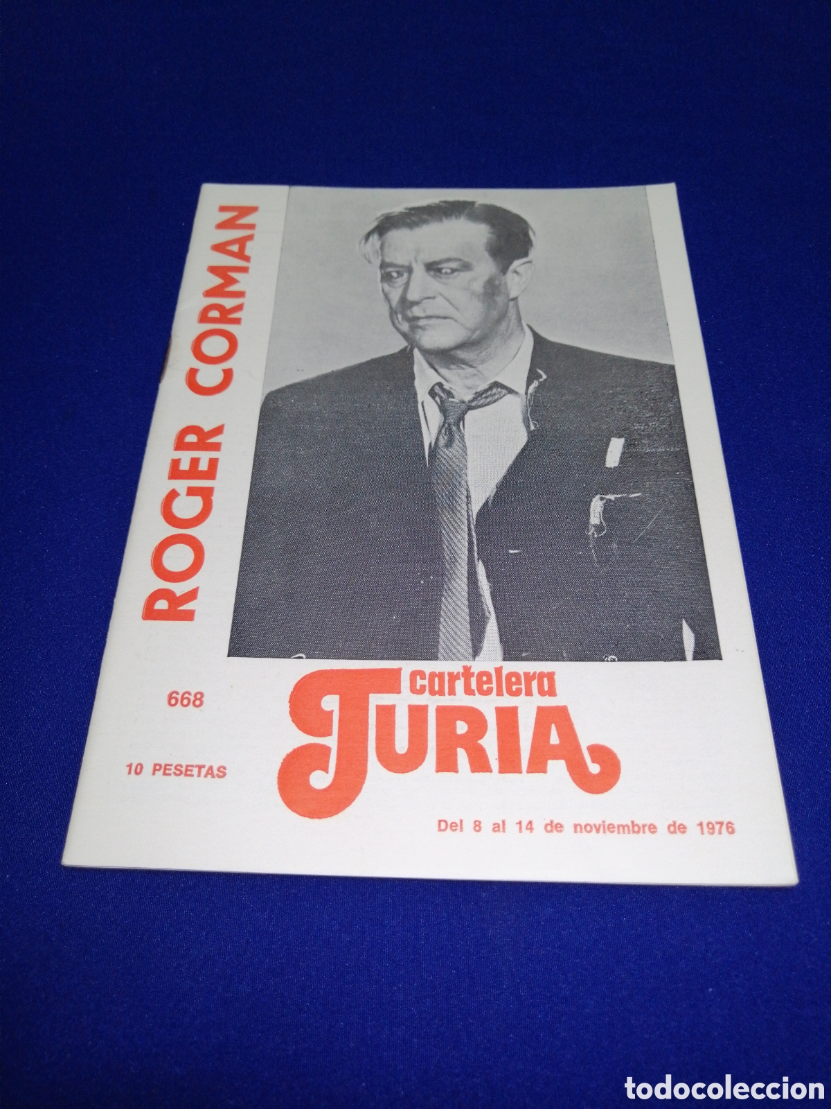 Cinema: CARTELERA TURIA N&Uacute;MERO 668 A&Ntilde;O 1976 PORTADA ROGER CORMAN-COMIC PI DE LA SERRA - EQUIP EL GAT PELAT