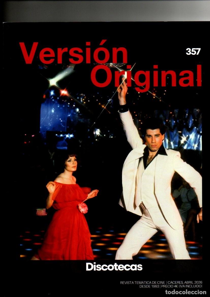 Cine: V. O. Revista de Cine Lote de 68 Revistas de Versi&oacute;n Original &uacute;ltimo n&ordm; 357 Mes de Abril 2026