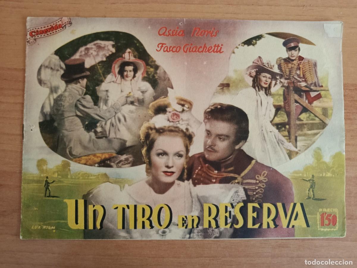 Cine: REVISTA DE CINE-- UN TIRO EN RESERVA