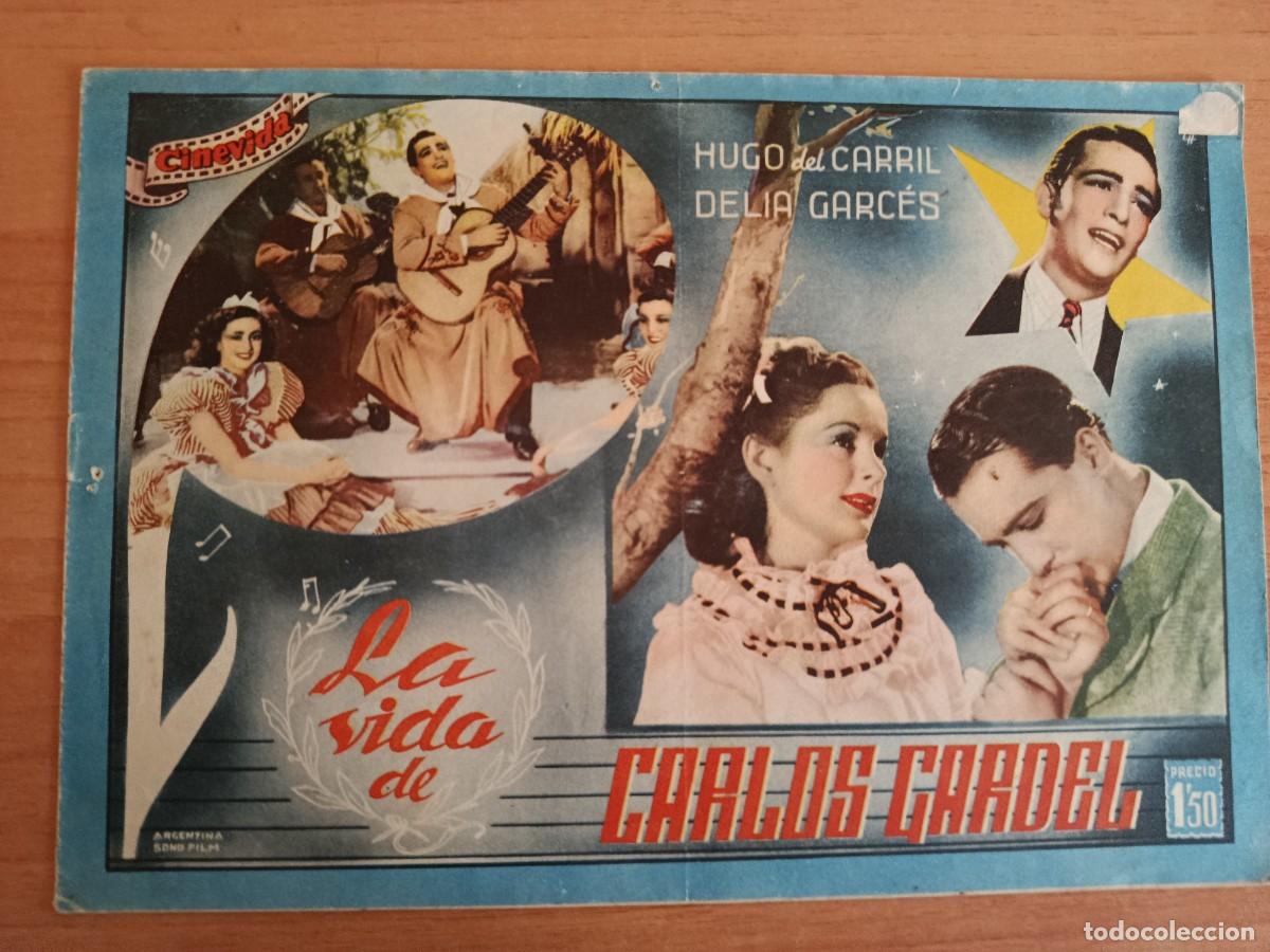 Cine: REVISTA DE CINE-- LA VIDA DE CARLOS GARDEL