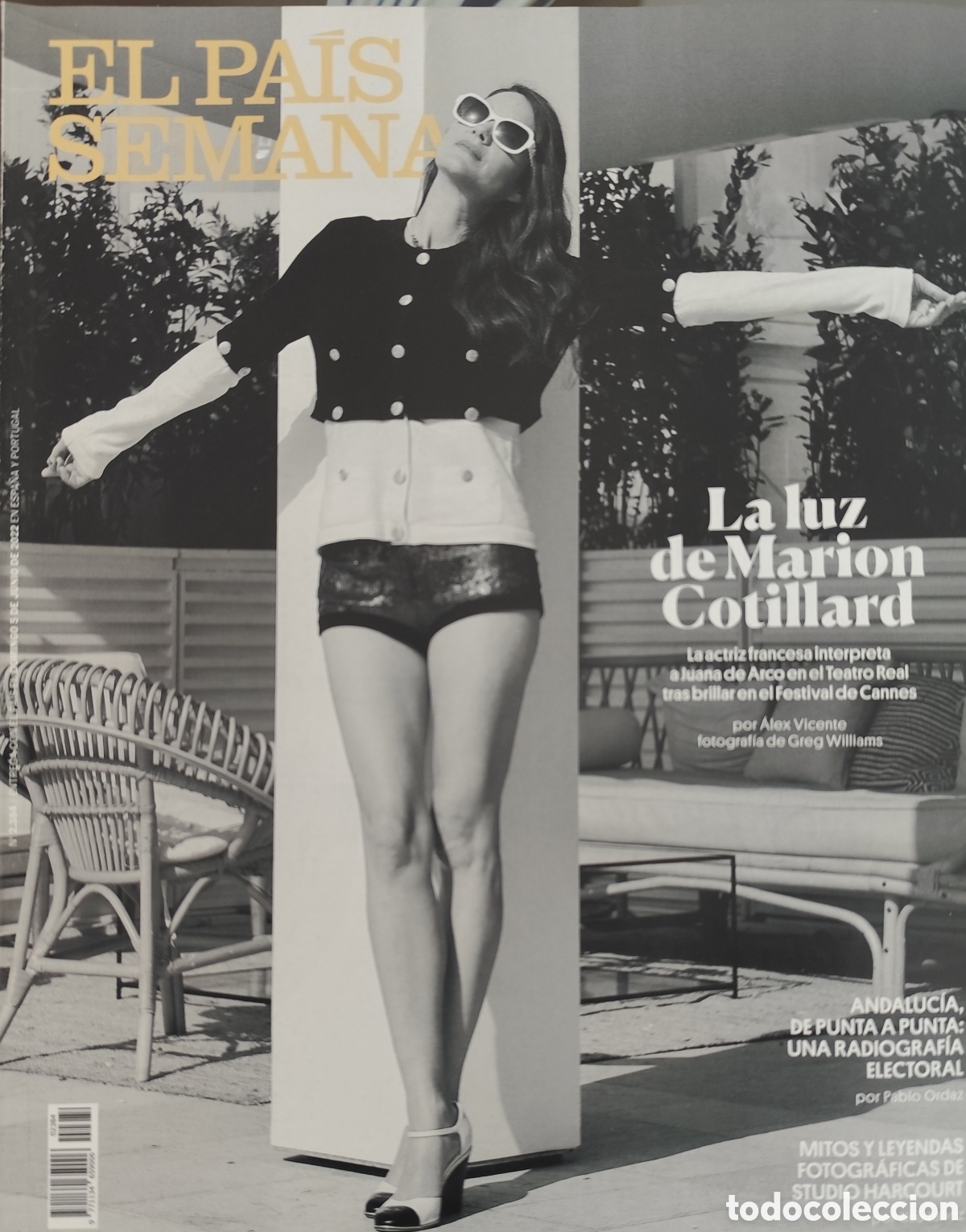 Cine: REVISTA EL PAIS SEMANAL 05/06/22. MARION COTILLARD
